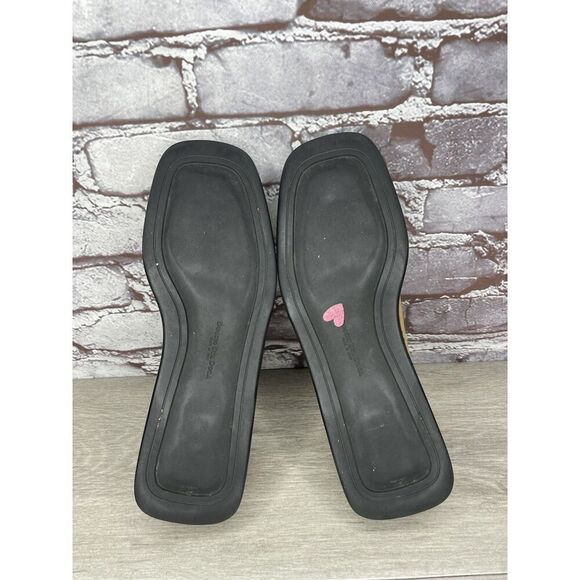 Duccio Del Duca Tan Leather Square Toe Wedge Designer Loafers Women 8.5M US/39EU - Picture 15 of 16